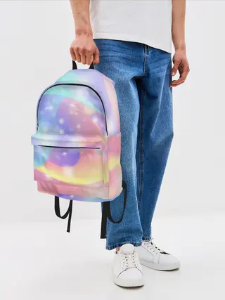 Рюкзак джинсовый / Волшебные тропы