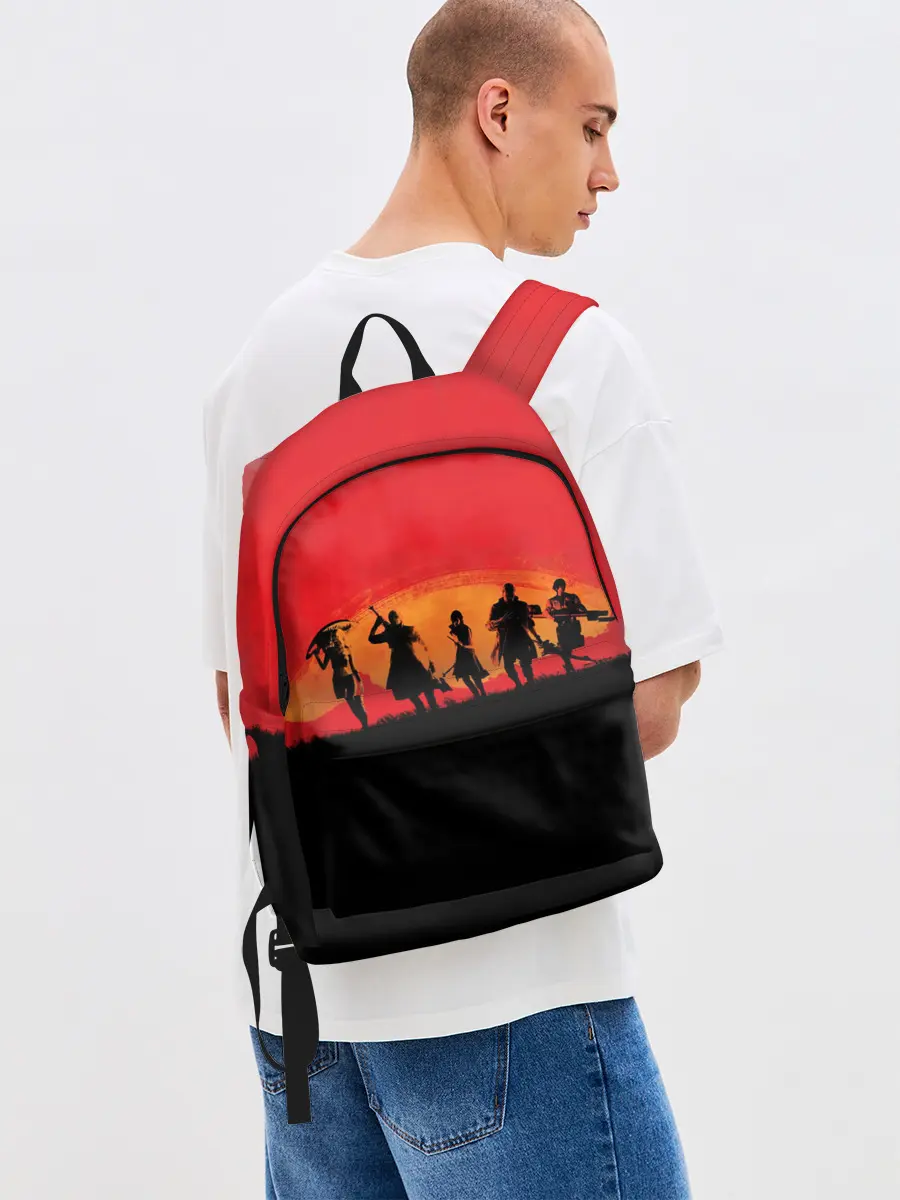 Рюкзак джинсовый / DMC x RDR