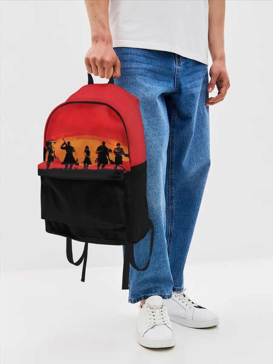 Рюкзак джинсовый / DMC x RDR