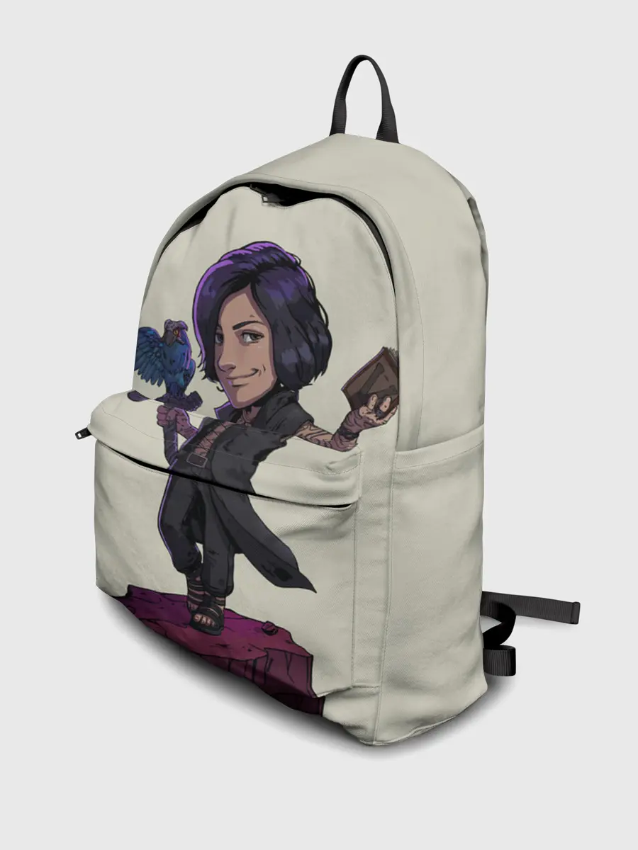 Рюкзак джинсовый / V Big head