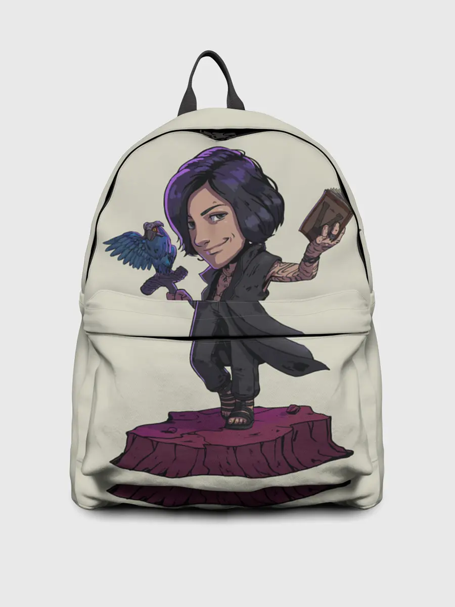 Рюкзак джинсовый / V Big head