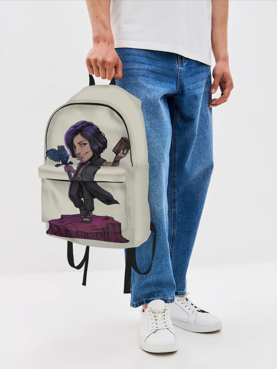 Рюкзак джинсовый / V Big head