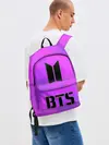 Рюкзак джинсовый / BTS ЮЖНОКОРЕЙСКИЙ БОЙБЕНД