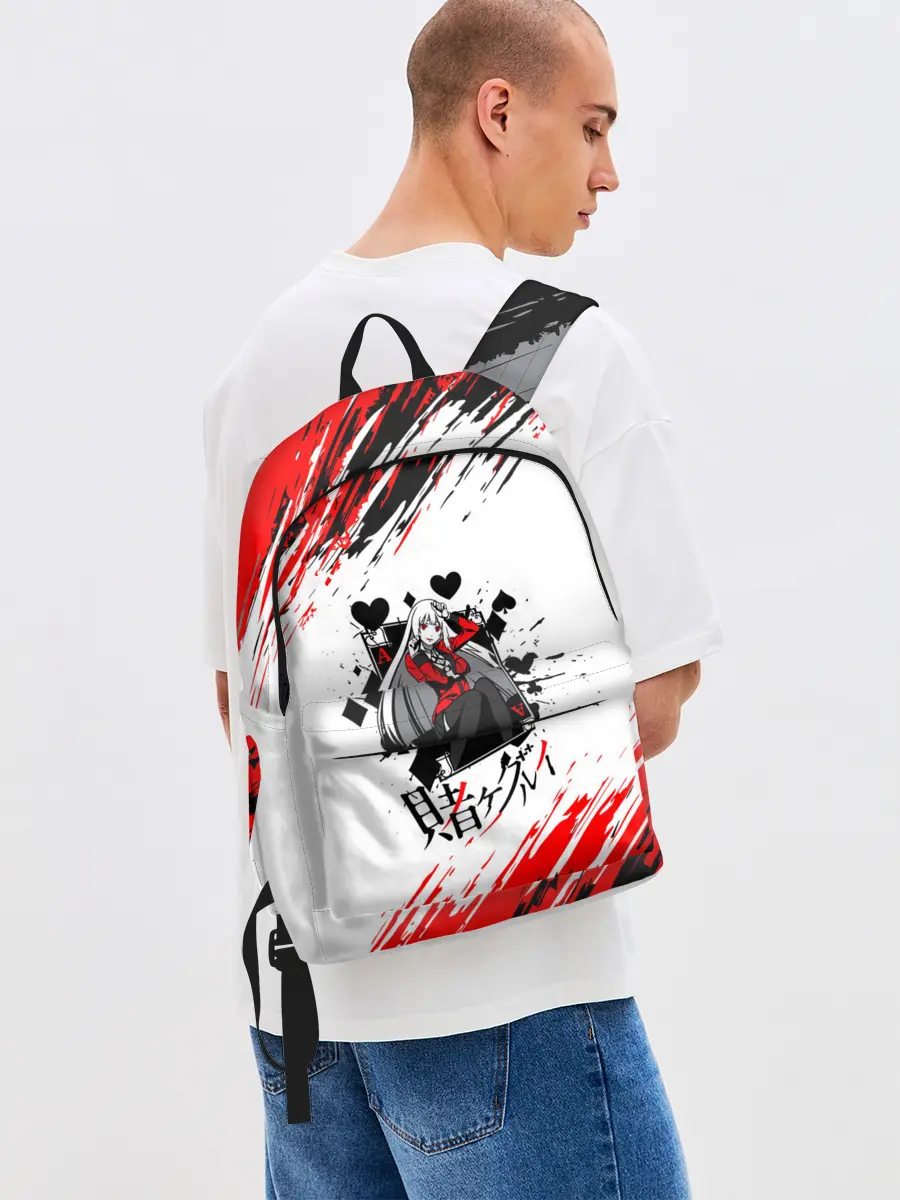 Рюкзак джинсовый / Kakegurui | Ририка Момобами