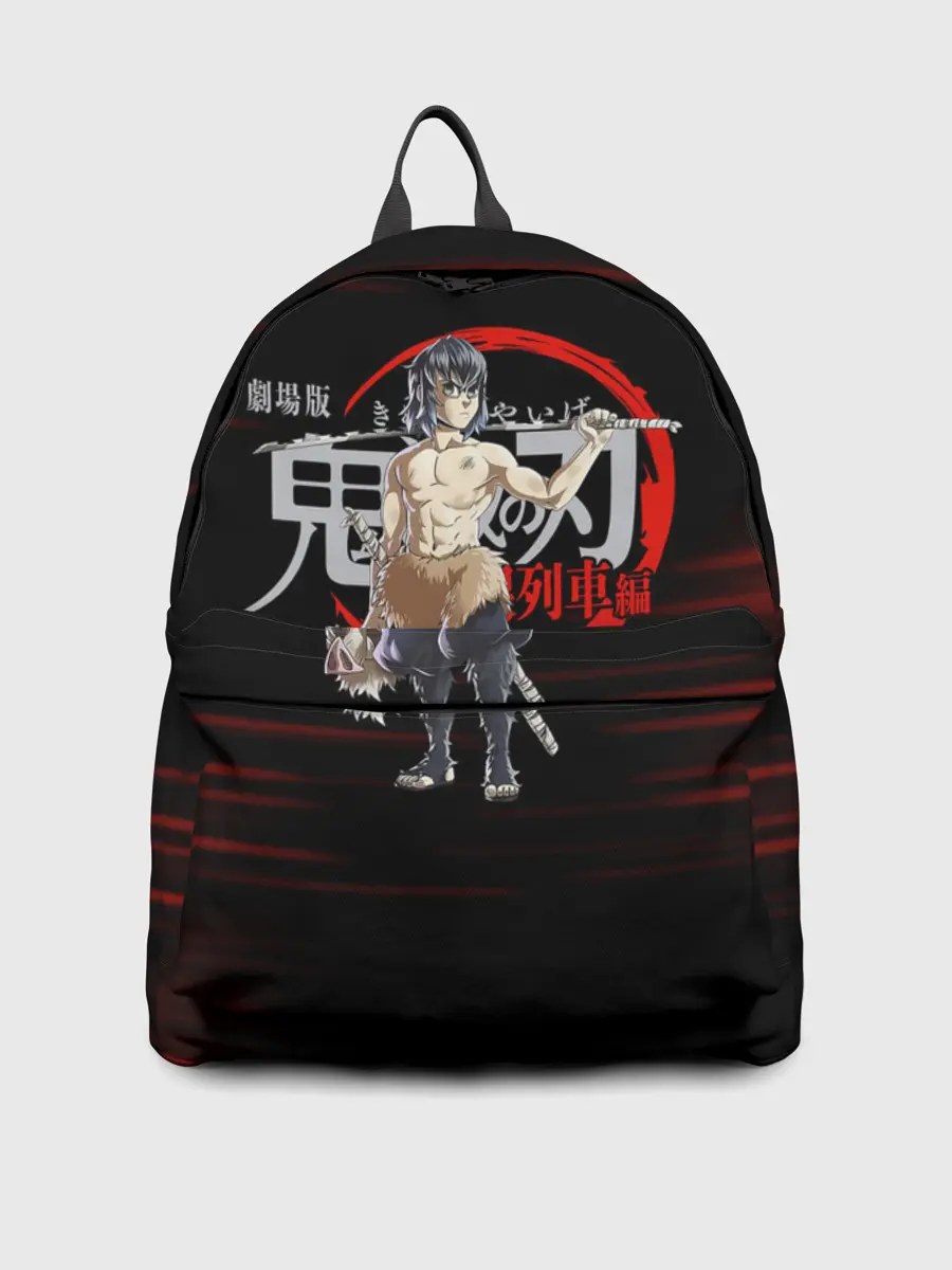 Рюкзак джинсовый / Иноске Хашибира Kimetsu no Yaiba