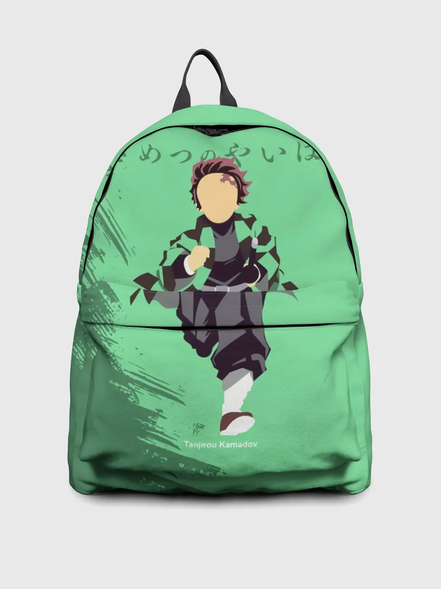 Рюкзак джинсовый / Танджиро Камадо Kimetsu no Yaiba