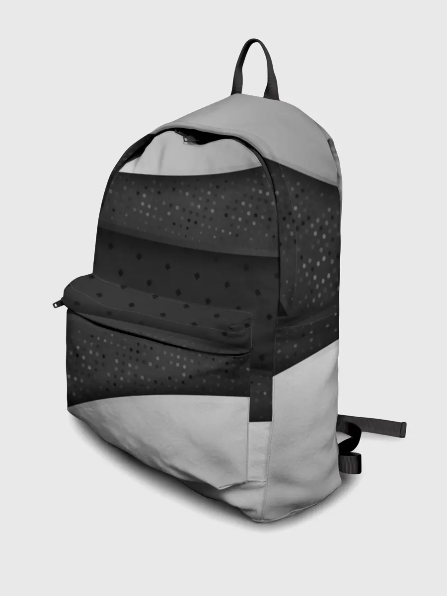 Рюкзак джинсовый / 3D luxury style silver black