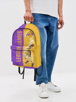 Рюкзак джинсовый / Леброн NBA
