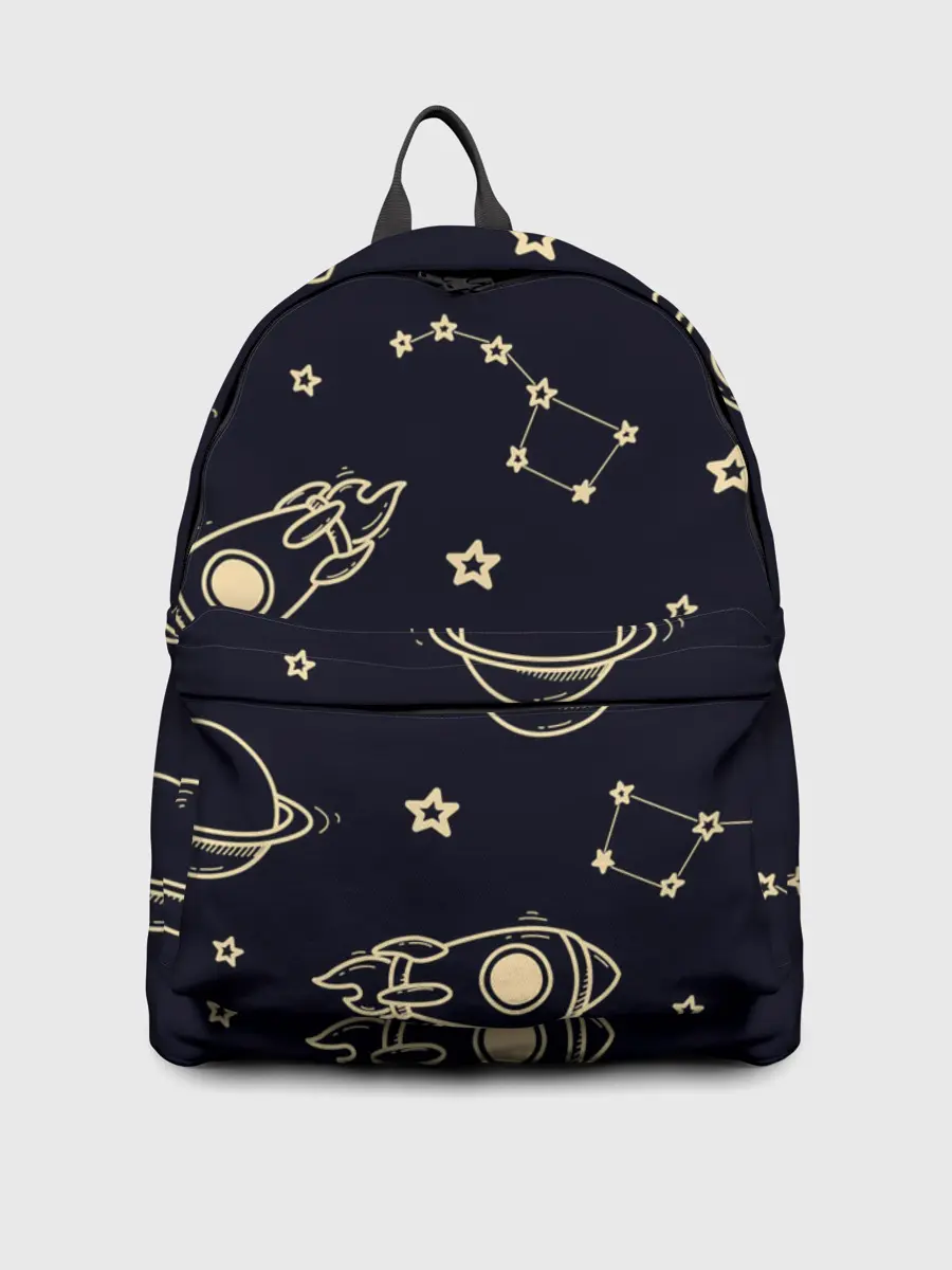 Рюкзак джинсовый / космос