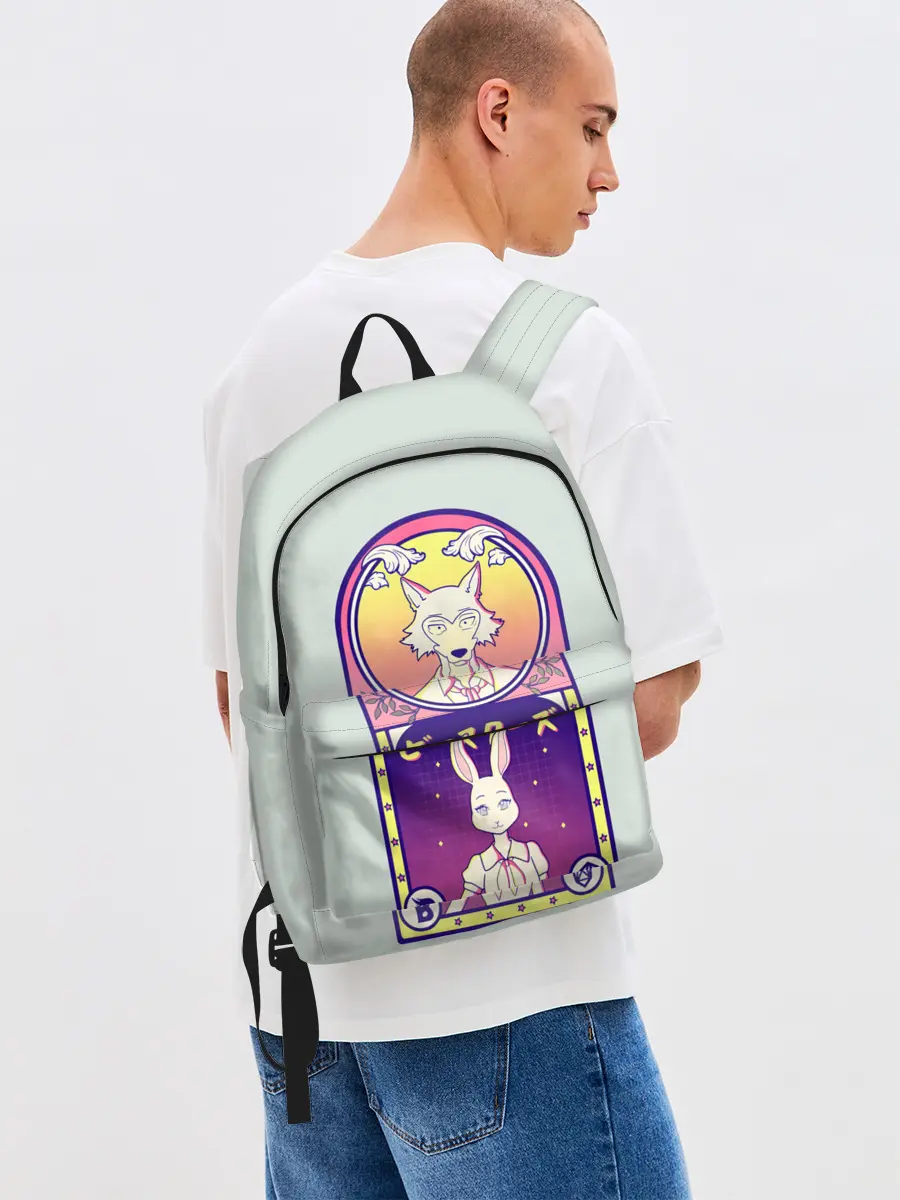 Рюкзак джинсовый / Beastars art