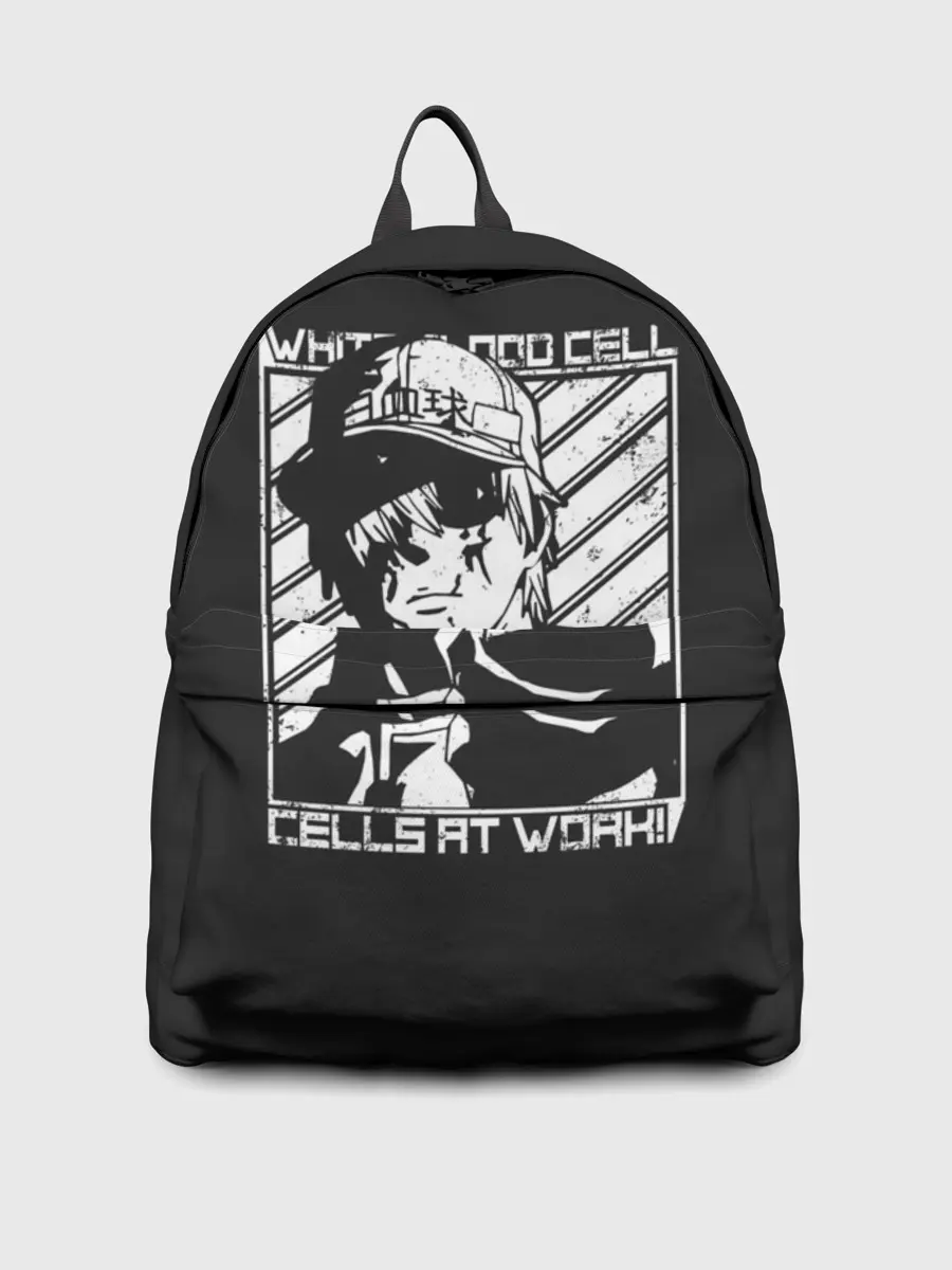 Рюкзак джинсовый / Лейкоцит