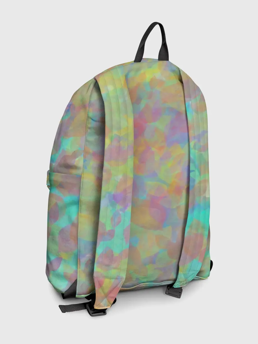 Рюкзак джинсовый / Цветные лепестки