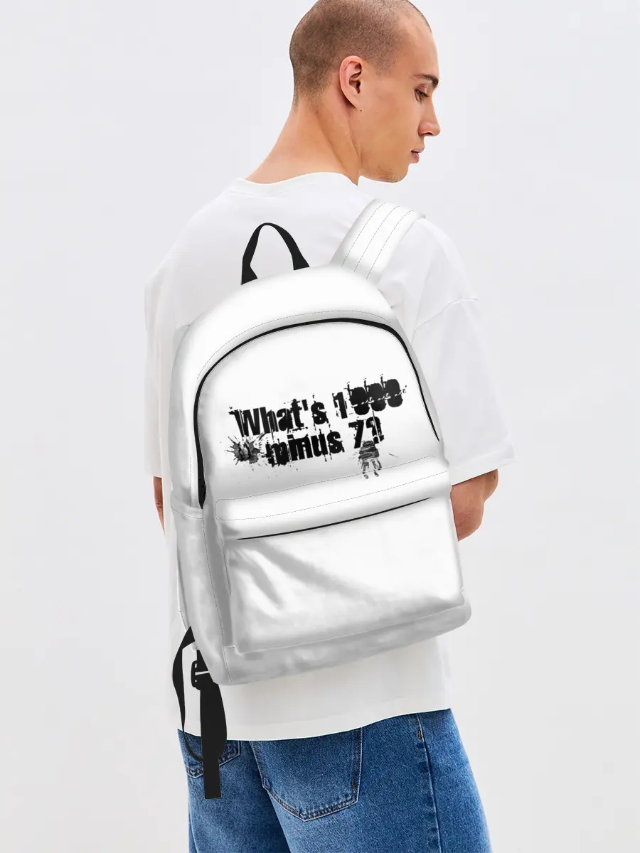 Рюкзак джинсовый / One thousand minus seven?