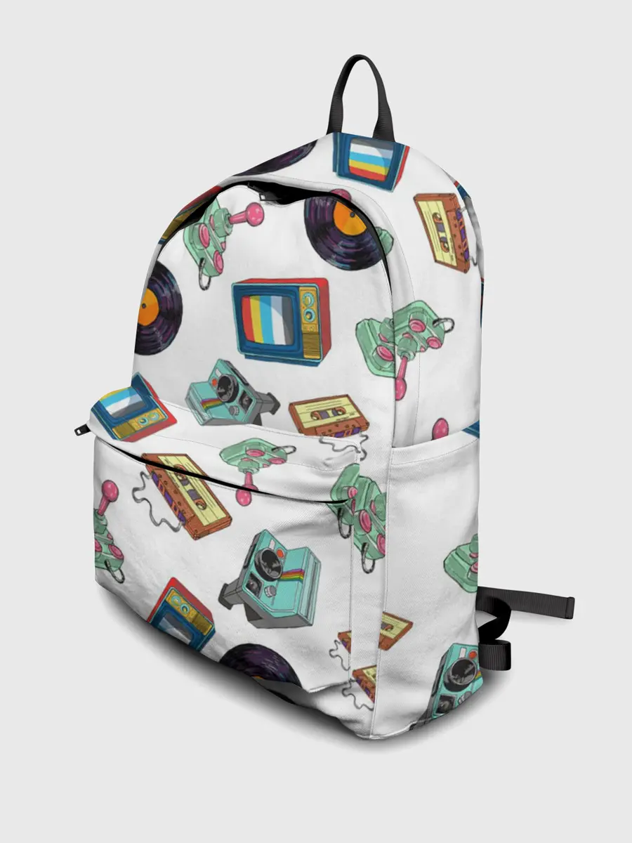 Рюкзак джинсовый / Стиль 80х