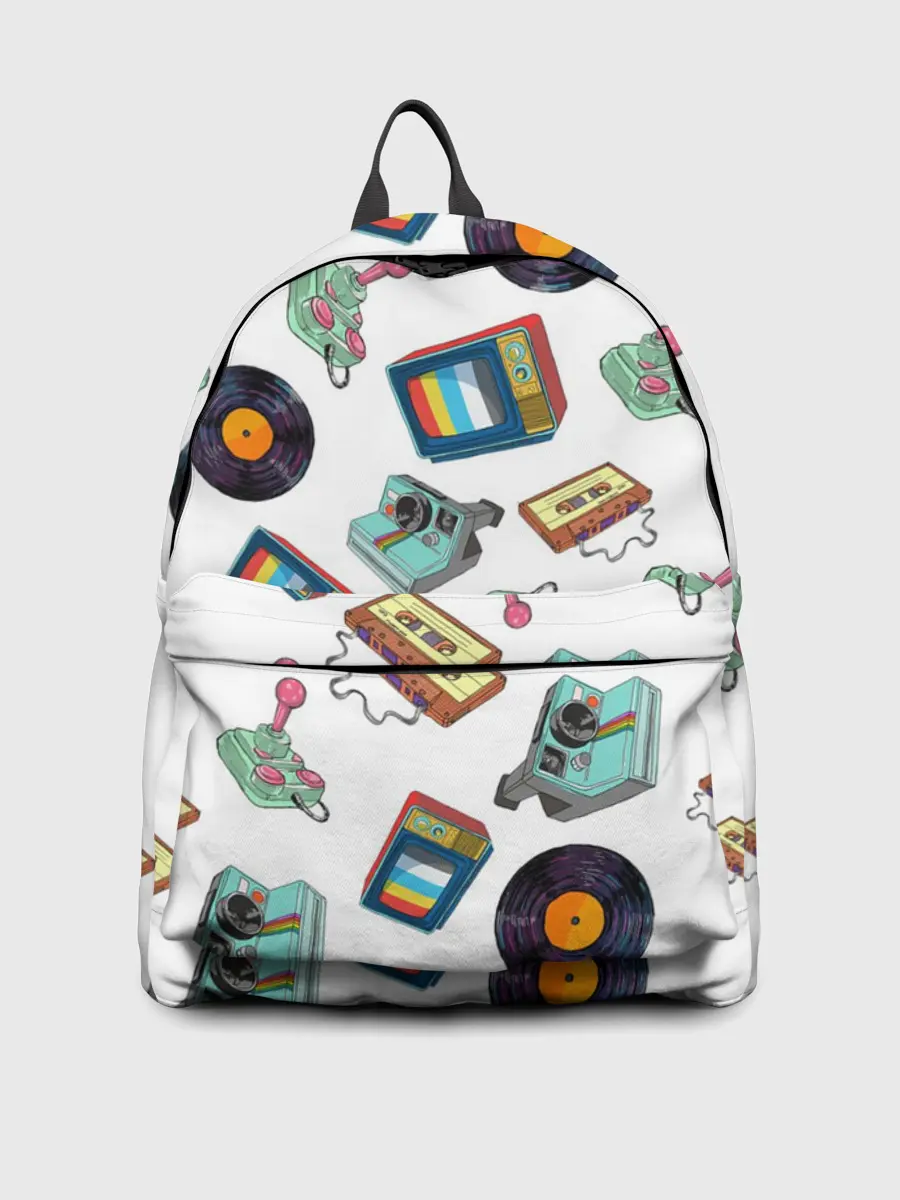 Рюкзак джинсовый / Стиль 80х