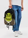 Рюкзак джинсовый / Шрэк