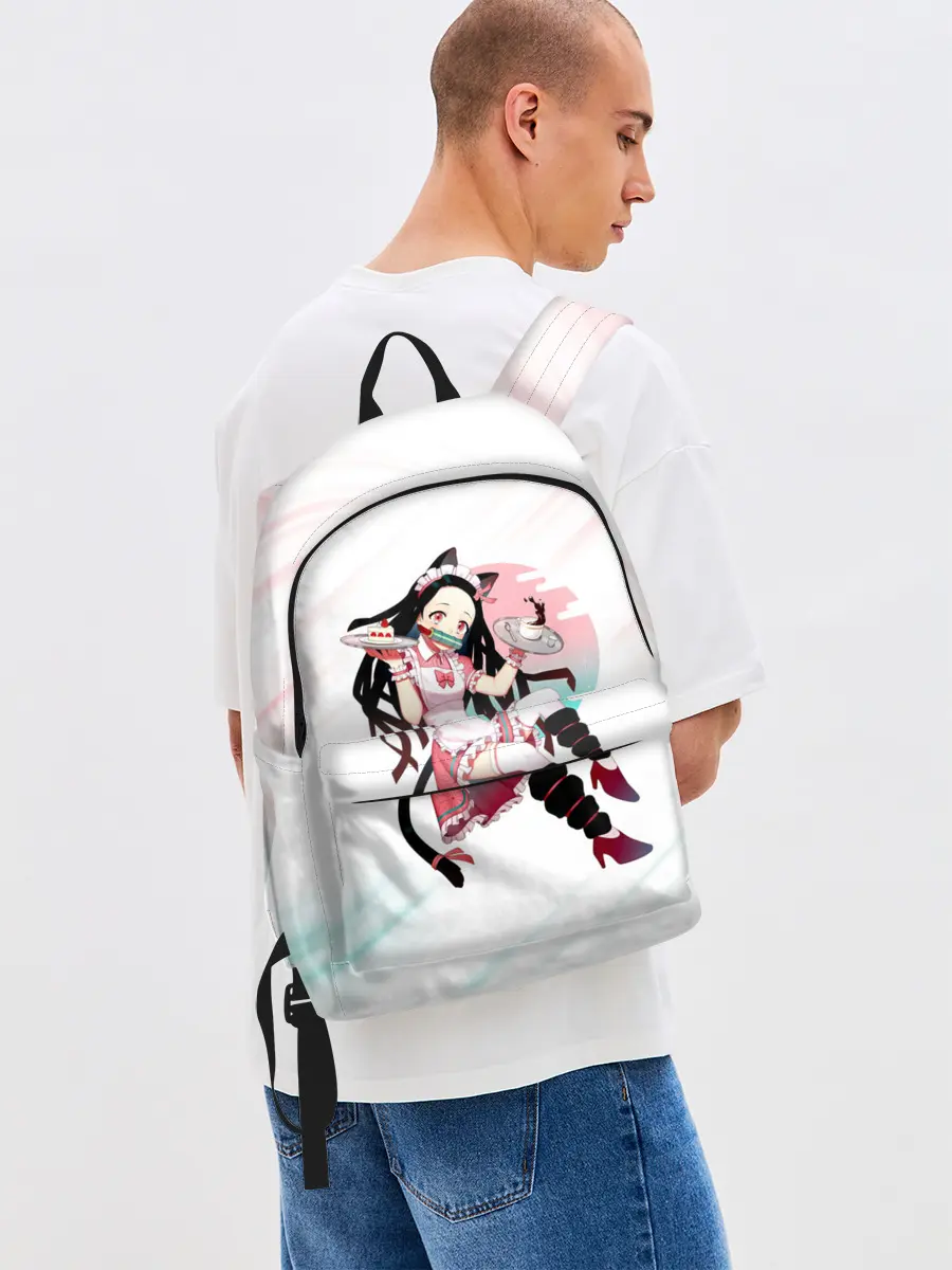 Рюкзак джинсовый / Незуко Камадо Kimetsu no Yaiba