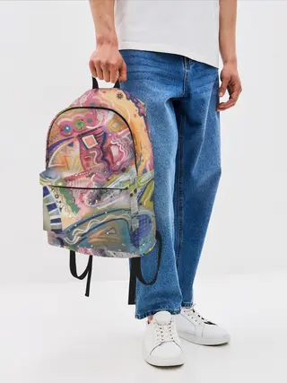 Рюкзак джинсовый / HAPPY END