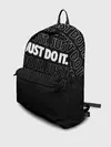 Рюкзак джинсовый / JUST DO IT / ПРОСТО СДЕЛАЙ ЭТО
