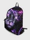 Рюкзак джинсовый / НЕОНОВЫЙ ЛЕВ / NEON LION