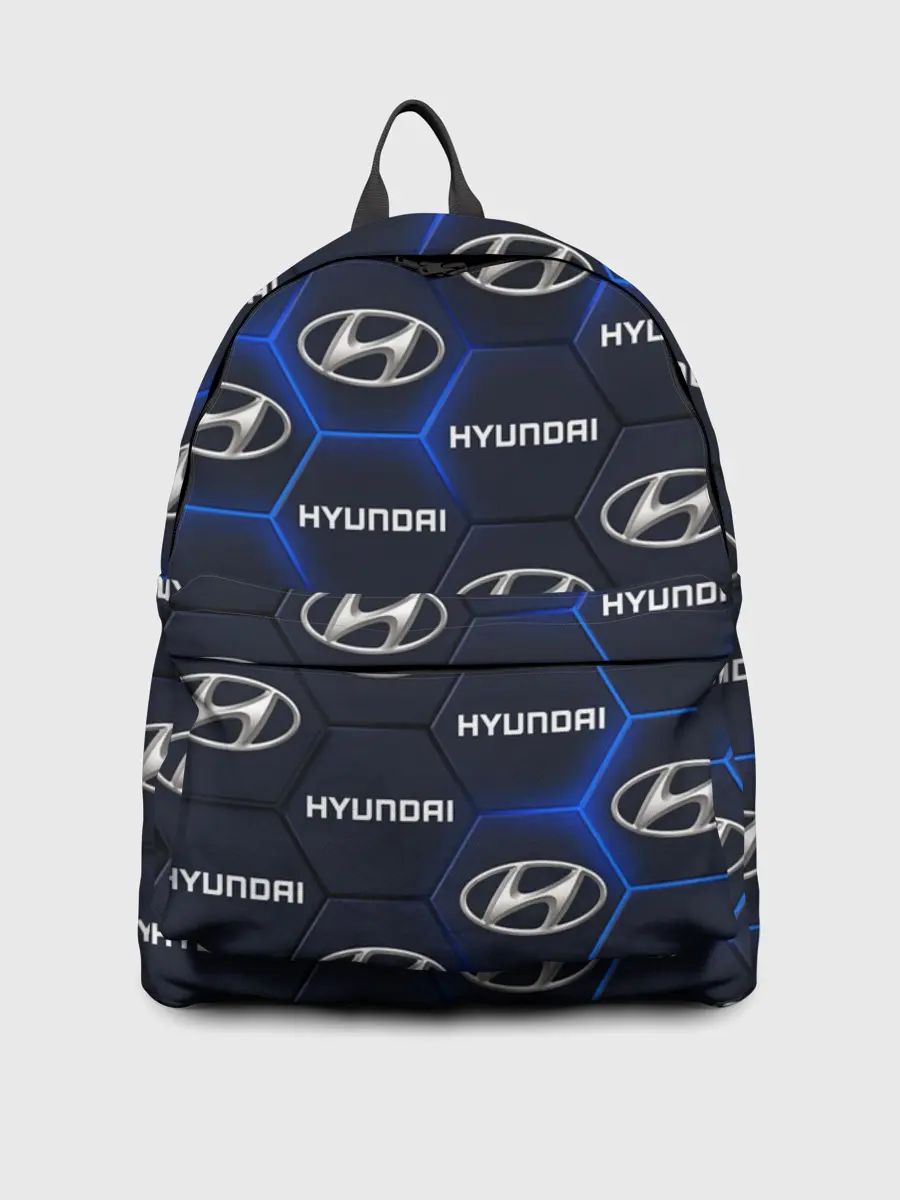 Рюкзак джинсовый / HYUNDAI / ХЕНДАЙ / 3D ПЛИТЫ