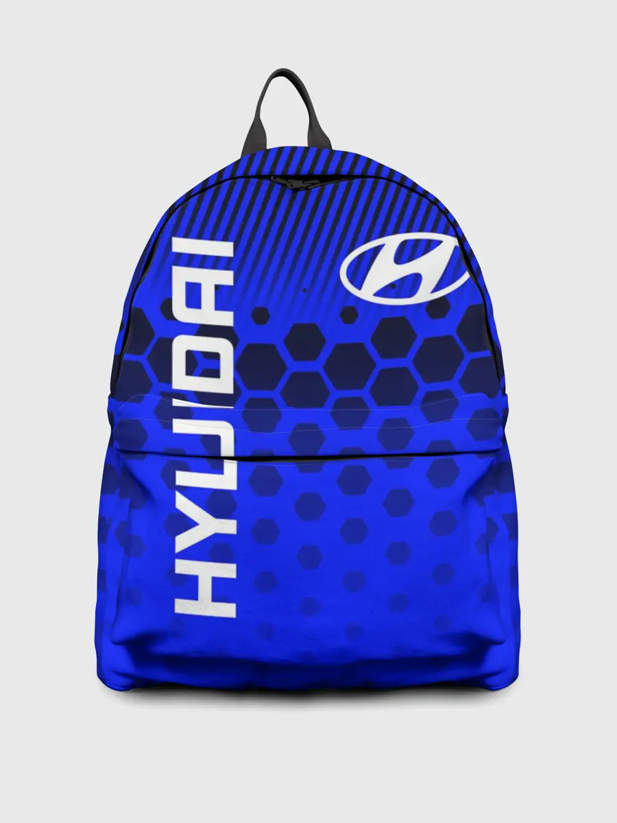 Рюкзак джинсовый / HYUNDAI / ХЕНДАЙ / BLUE STYLE