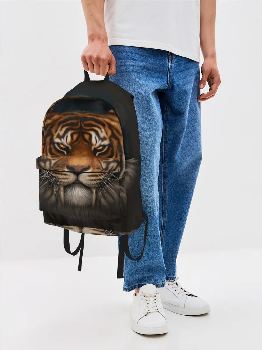 Рюкзак джинсовый / TIGER