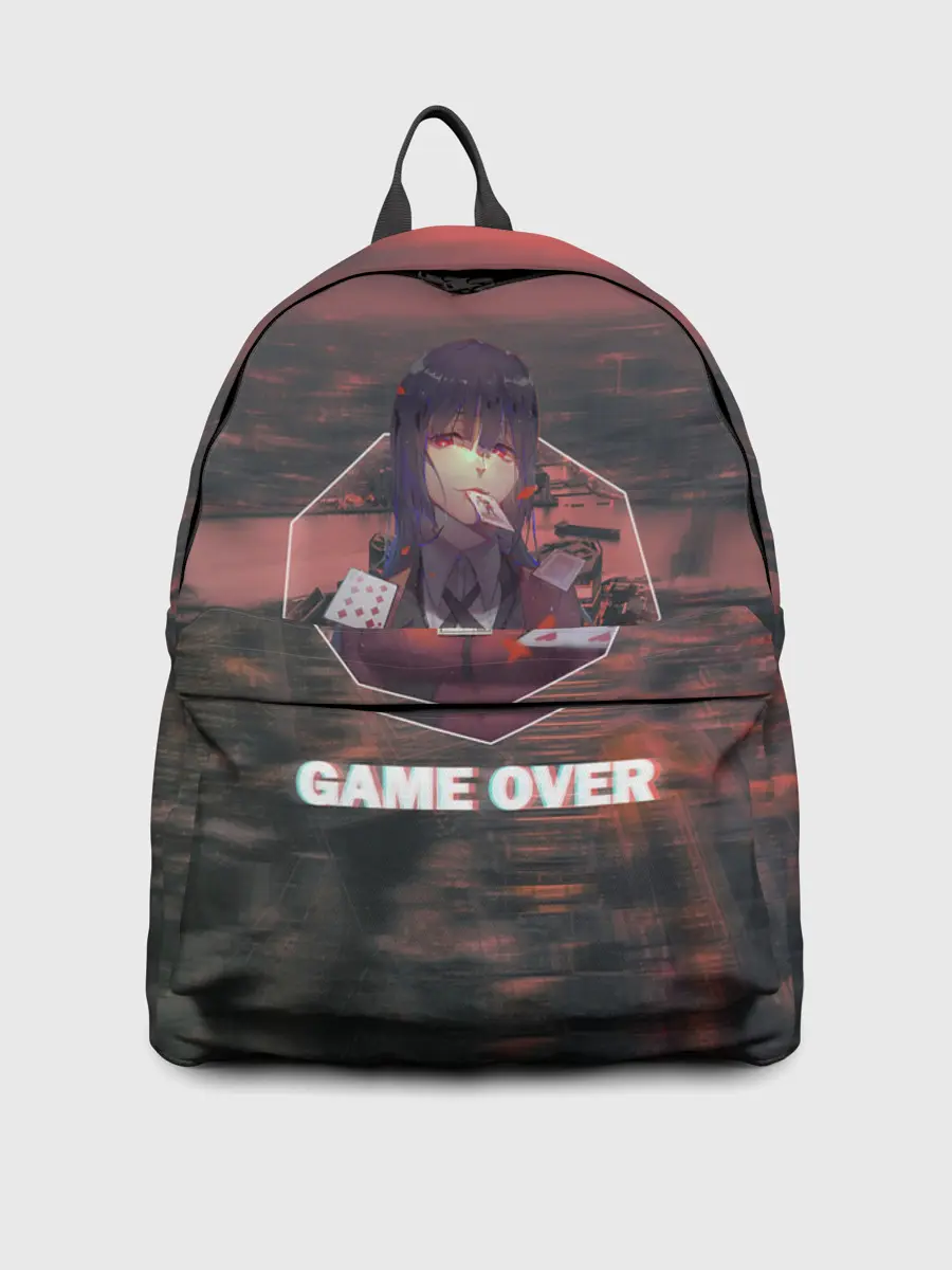 Рюкзак джинсовый / Kakegurui Yumeko Jabami art