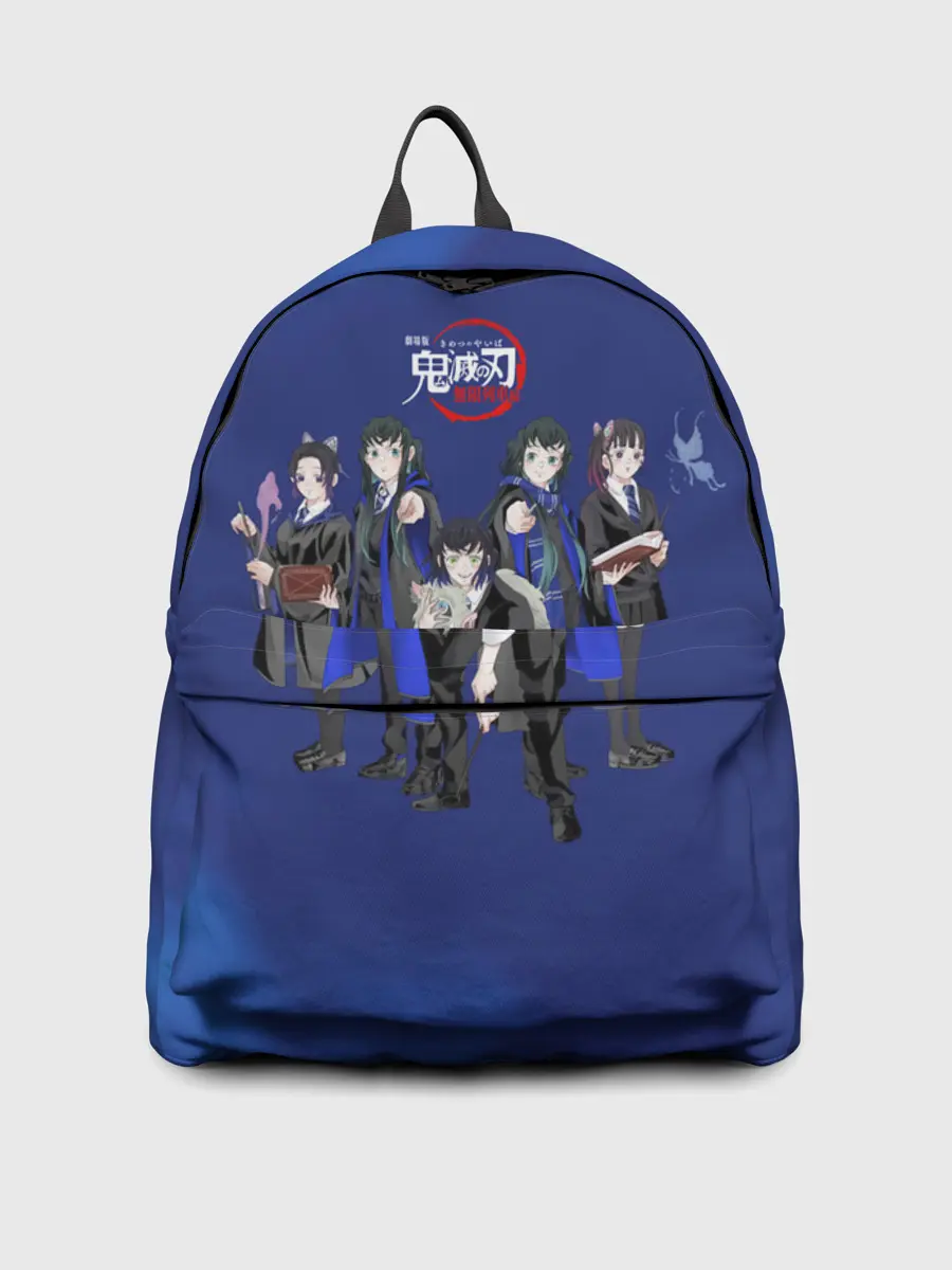 Рюкзак джинсовый / Клинок, рассекающий демонов ПЕРСОНАЖИ