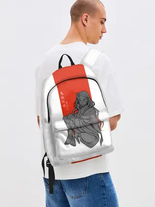 Рюкзак джинсовый / Незуко Камадо Kimetsu no Yaiba