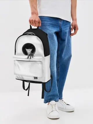 Рюкзак джинсовый / Yami: cell 3D