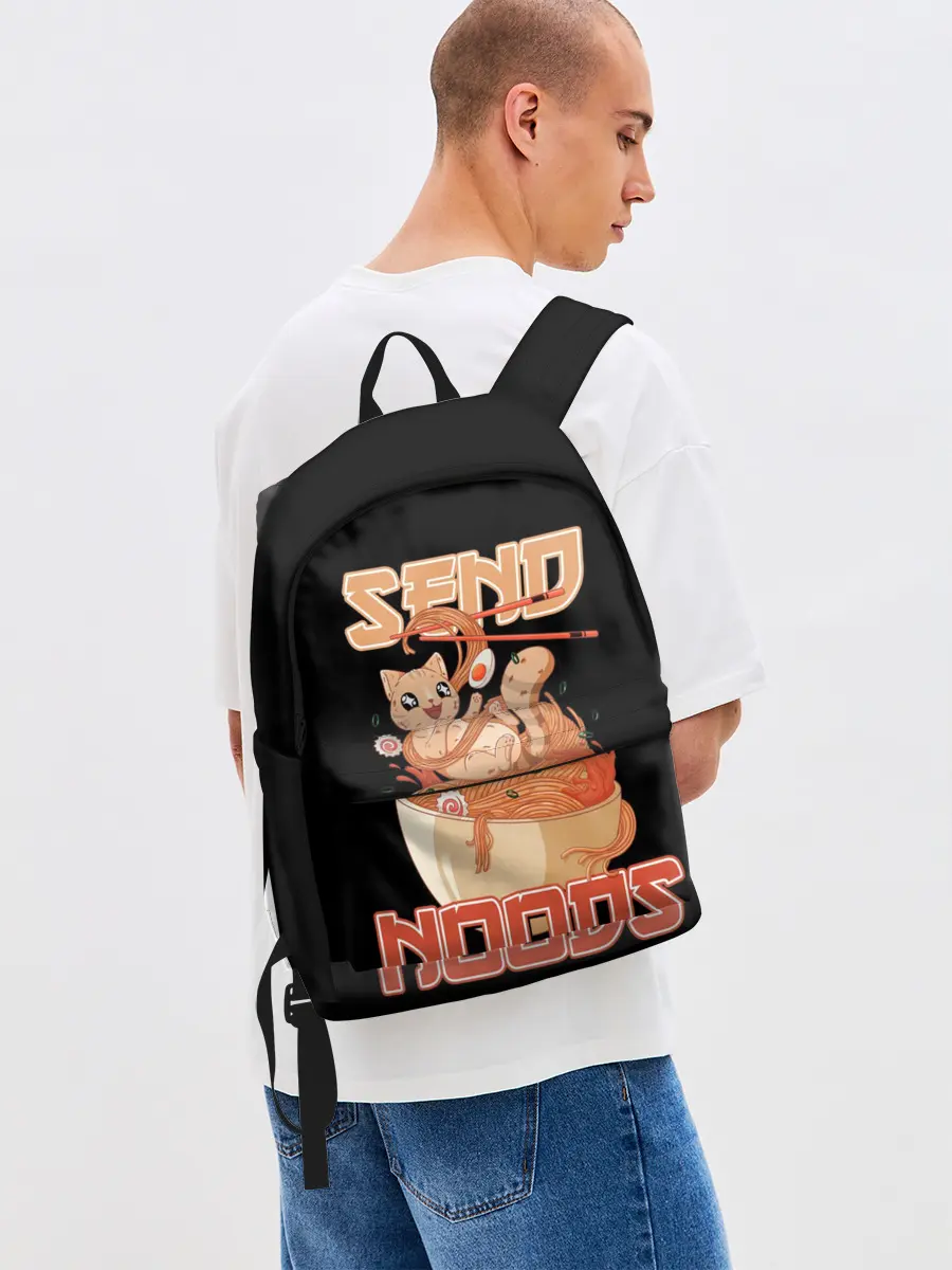 Рюкзак джинсовый / Send noods