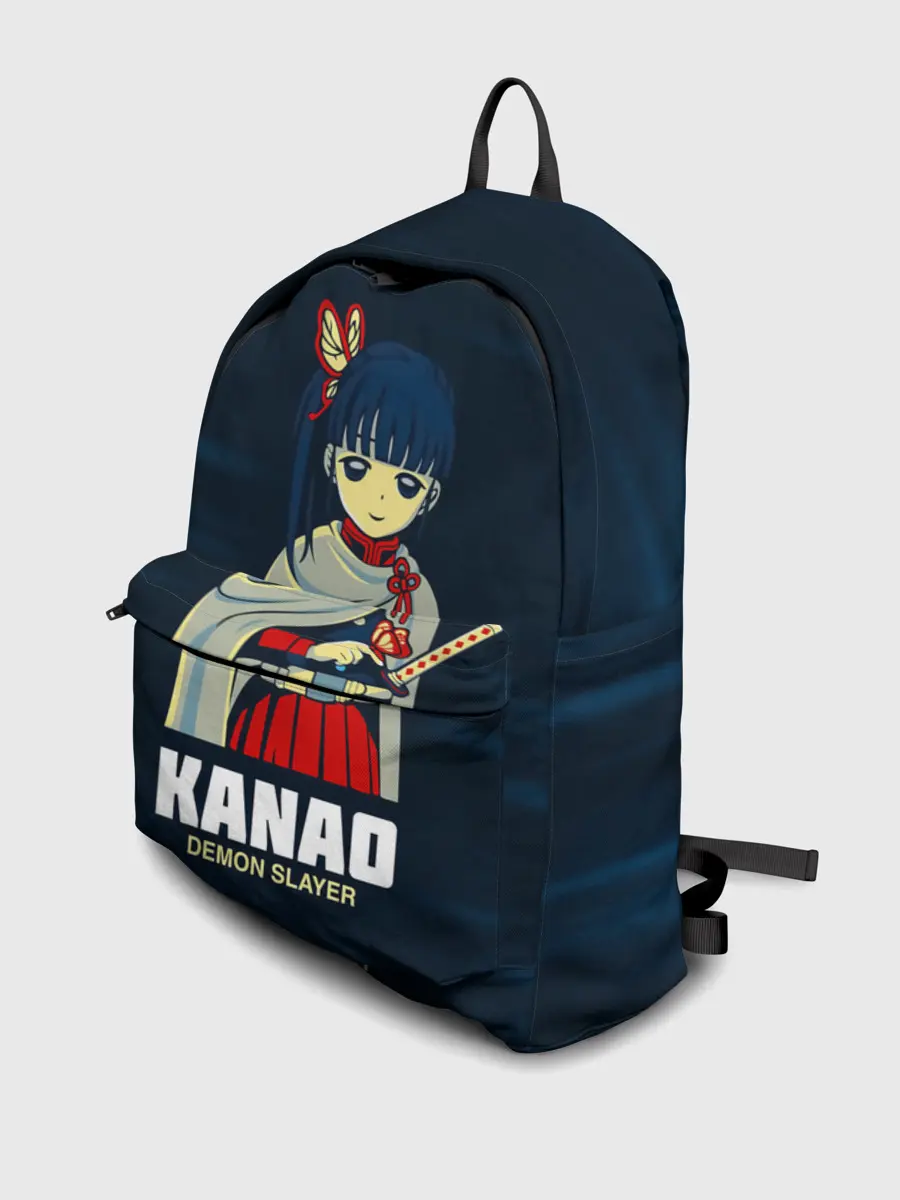 Рюкзак джинсовый / KANAO Demon Slayer