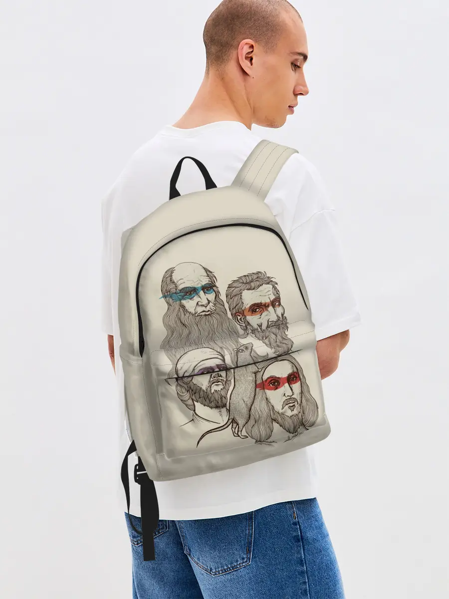 Рюкзак джинсовый / Они вам не черепашки ниндзя