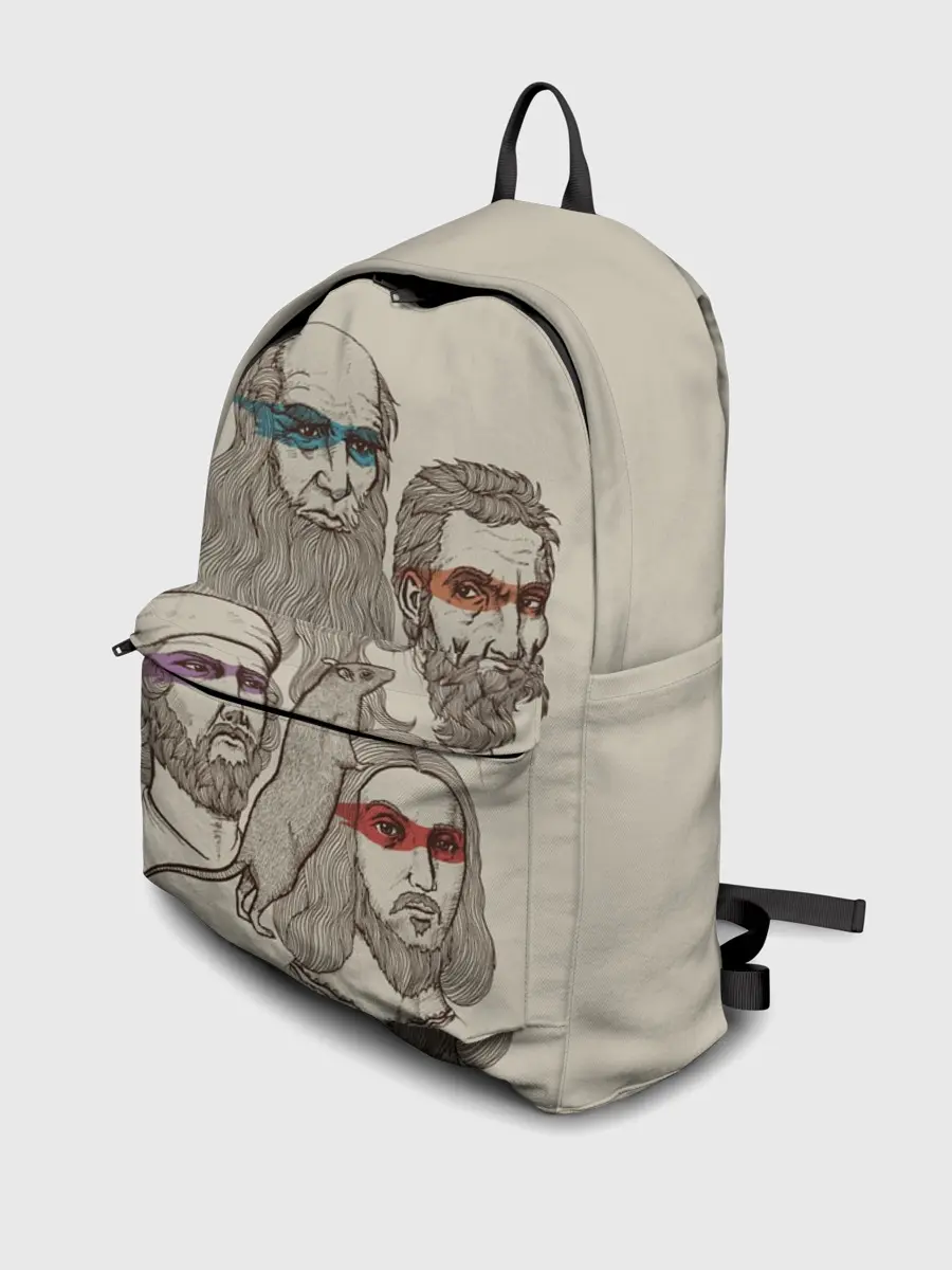 Рюкзак джинсовый / Они вам не черепашки ниндзя