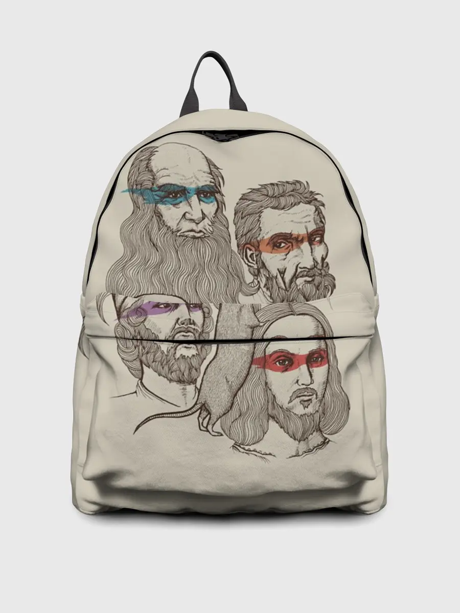 Рюкзак джинсовый / Они вам не черепашки ниндзя