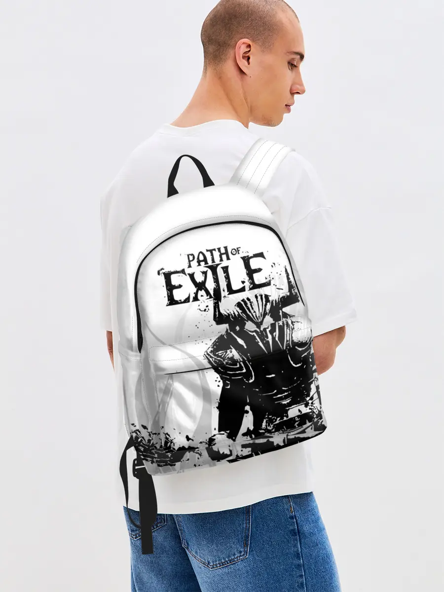 Рюкзак джинсовый / PATCH OF EXILE WARRIOR