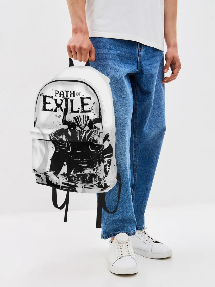 Рюкзак джинсовый / PATCH OF EXILE WARRIOR