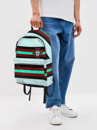 Рюкзак джинсовый / Сборная Португалии.