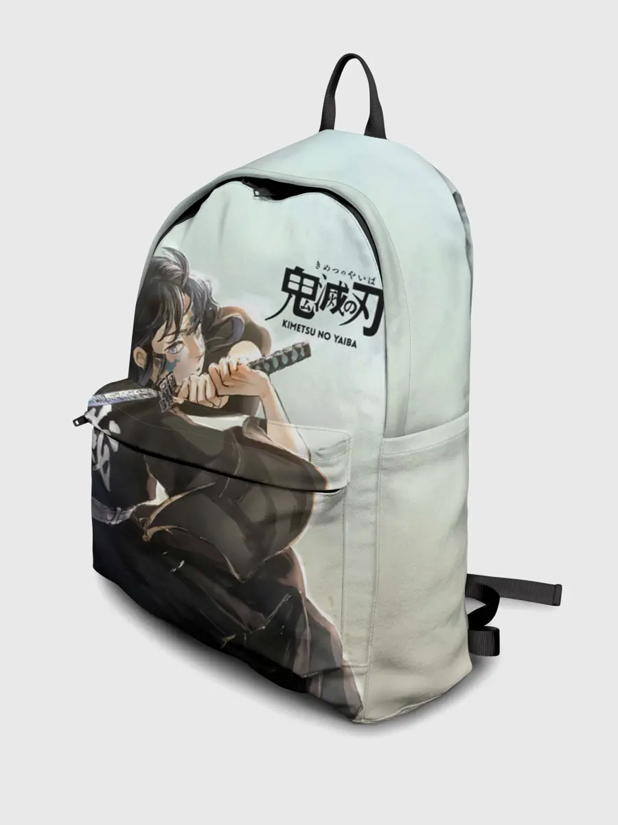 Рюкзак джинсовый / Муичиро Токито Kimetsu no Yaiba