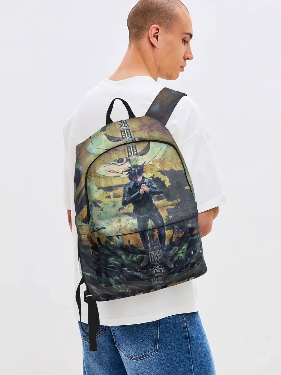Рюкзак джинсовый / Anime art