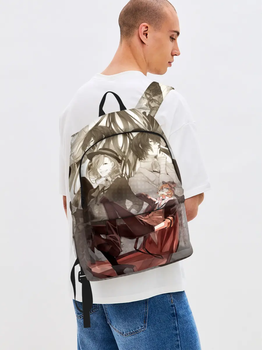 Рюкзак джинсовый / Чуя Накахара