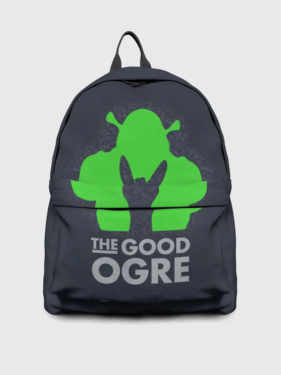 Рюкзак джинсовый / Добрый людоед