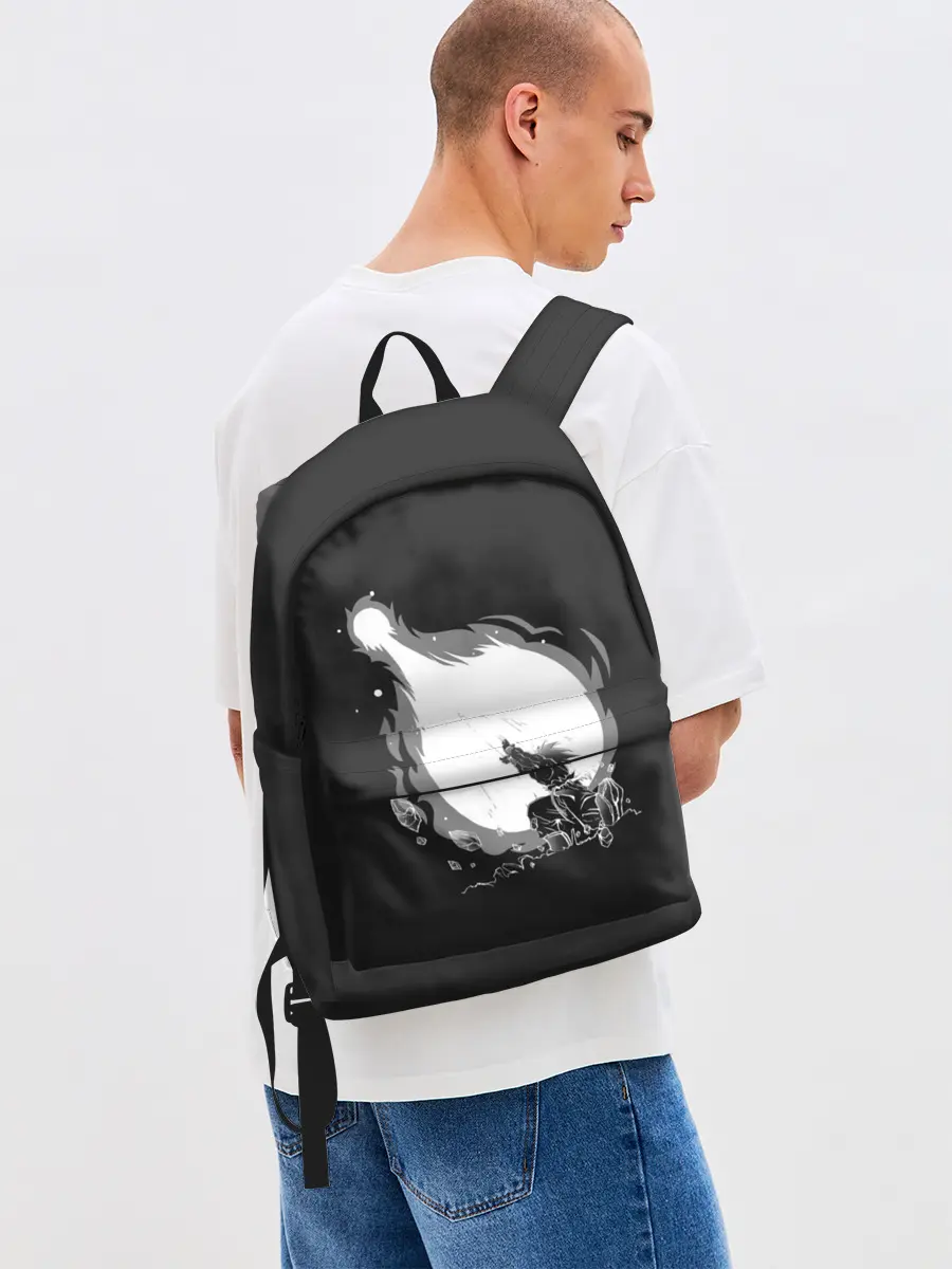 Рюкзак джинсовый / Сон Гоку