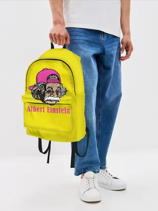Рюкзак джинсовый / Albert Einstein