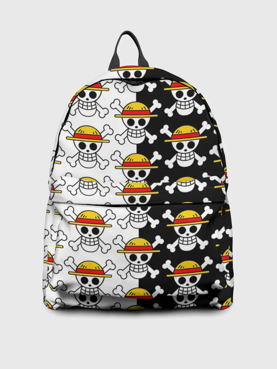 Рюкзак джинсовый / ONE PIECE / ВАН ПИС / УЗОР