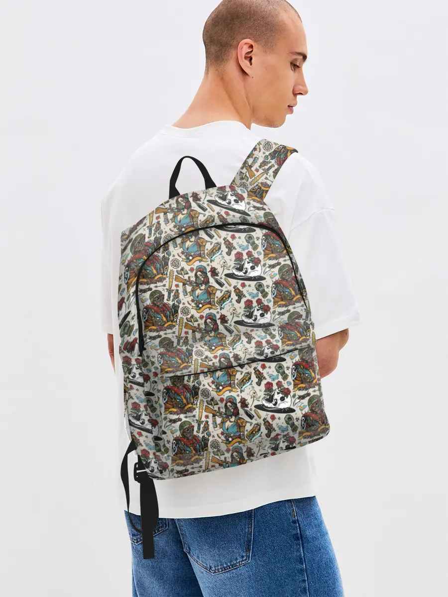 Рюкзак джинсовый / апокалипсис / конец света