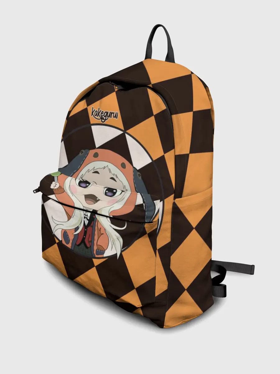 Рюкзак джинсовый / Руна Безумный азарт | Kakegurui