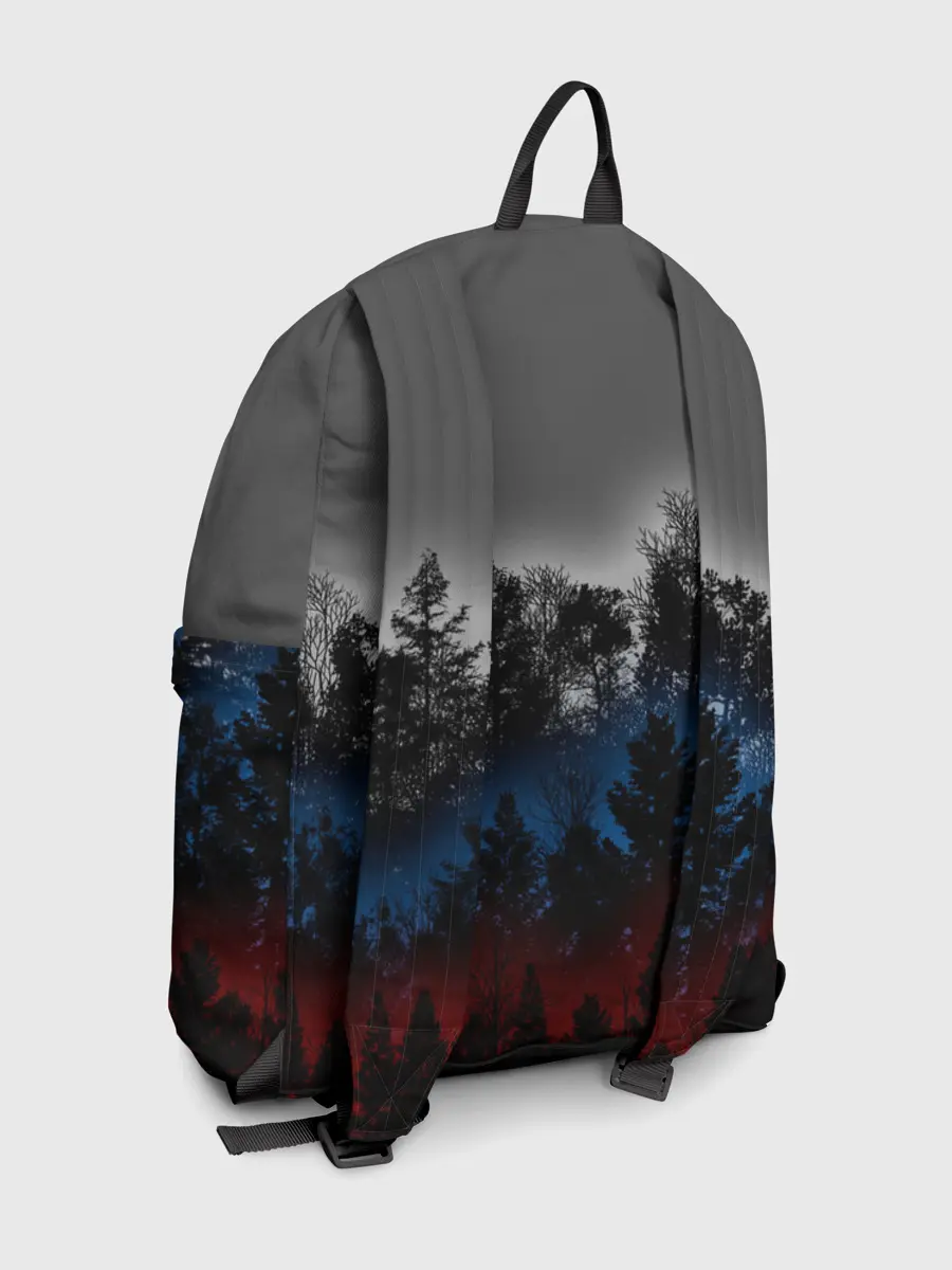 Рюкзак джинсовый / Флаг из леса