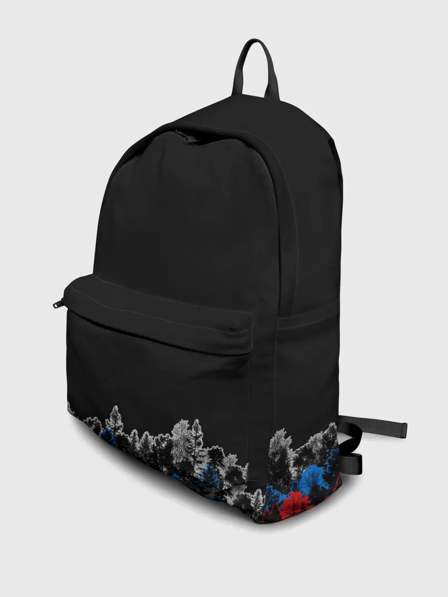 Рюкзак джинсовый / Флаг из леса